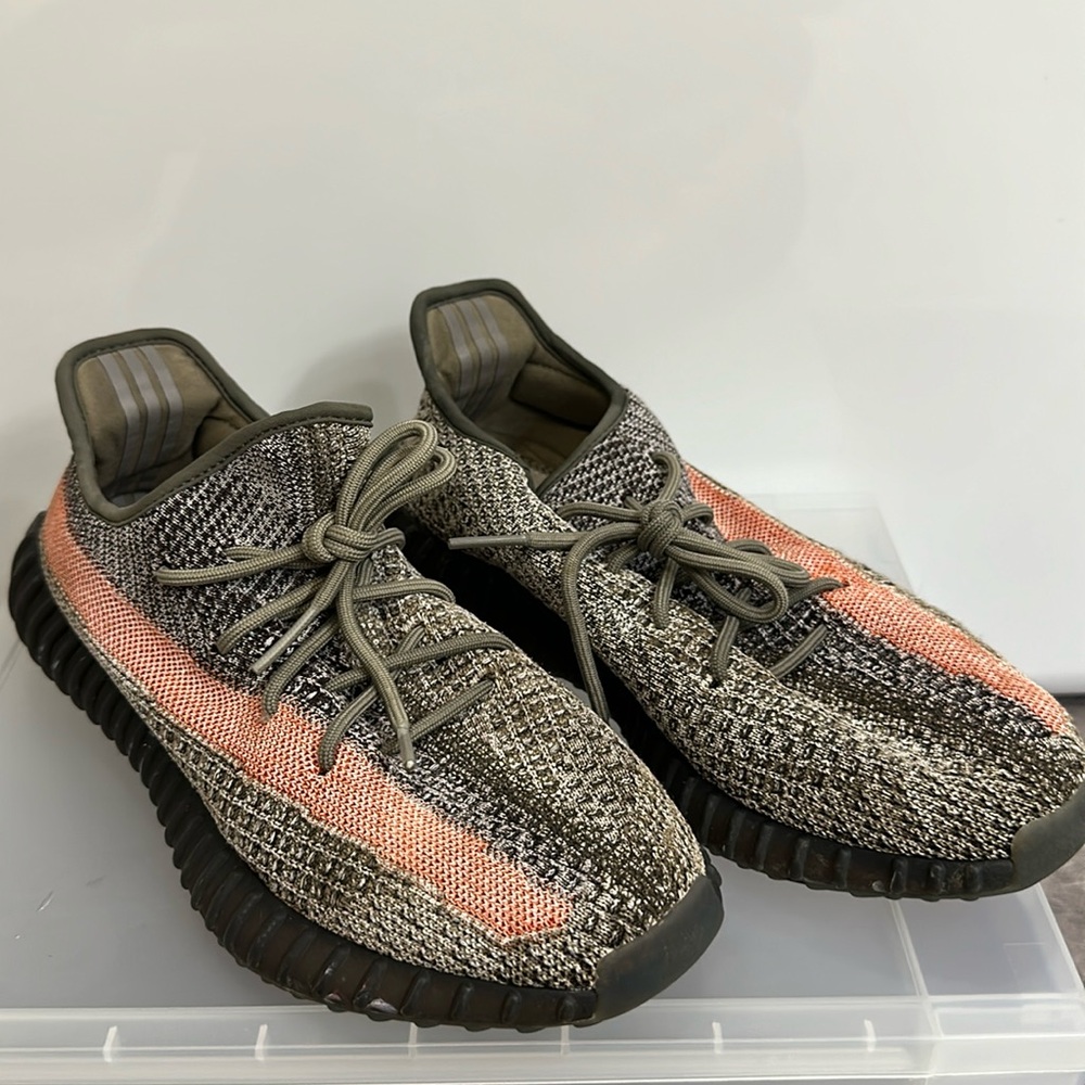 Men’s Yeezy boost 350 v2 adidas shoes ash stone